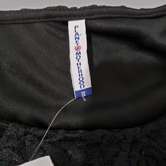 Planet Motherhood black lace dress NWT - Picture 3 of 7